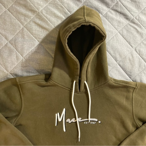 Macc Hoodie Mens Large Brown Pullover - Picture 2 of 10